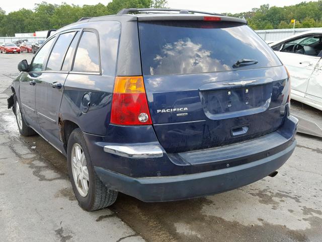 2C4GM68425R515401 - 2005 CHRYSLER PACIFICA T BLUE photo 3