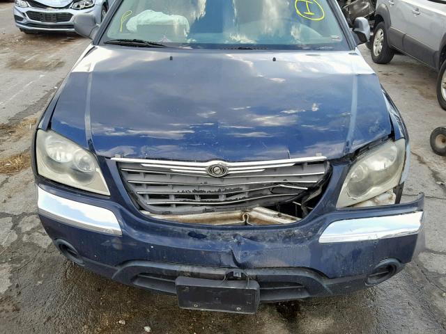 2C4GM68425R515401 - 2005 CHRYSLER PACIFICA T BLUE photo 7