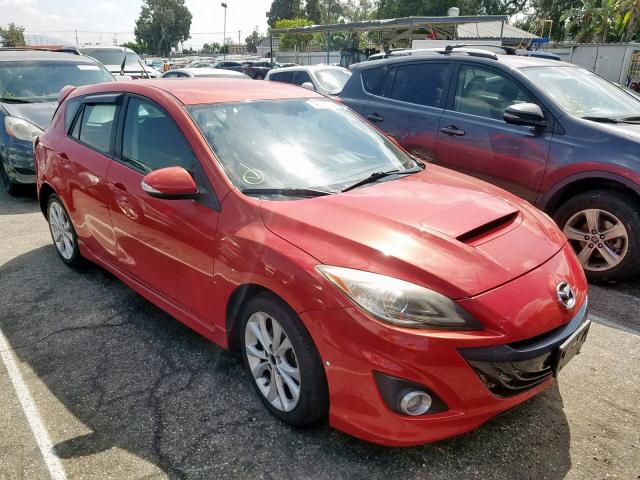 JM1BL1H66A1136949 - 2010 MAZDA 3 S RED photo 1