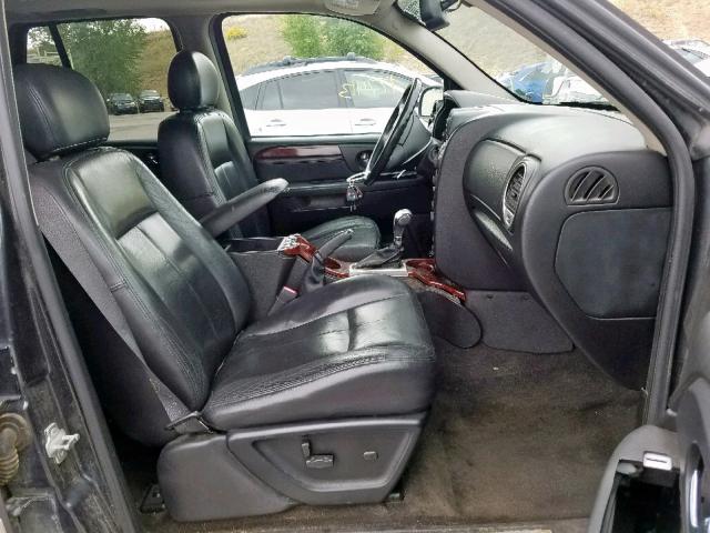 1GKDT13S662132967 - 2006 GMC ENVOY CHARCOAL photo 5