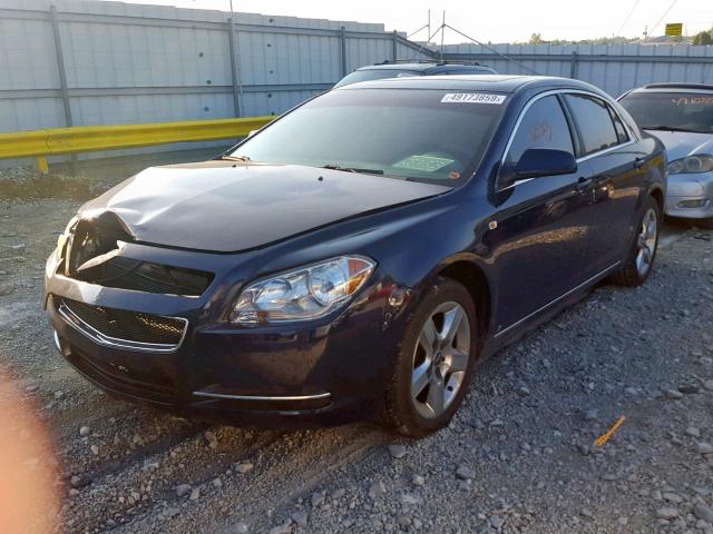 1G1ZH57B48F232994 - 2008 CHEVROLET MALIBU 1LT 蓝色 照片 2