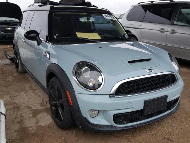 WMWZG3C50CTY37312 - 2012 MINI COOPER S C TEAL photo 1