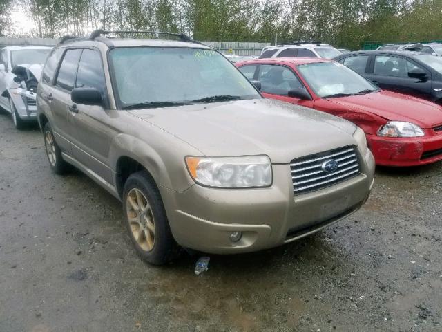 JF1SG63608H709697 - 2008 SUBARU FORESTER 2 BEIGE photo 1