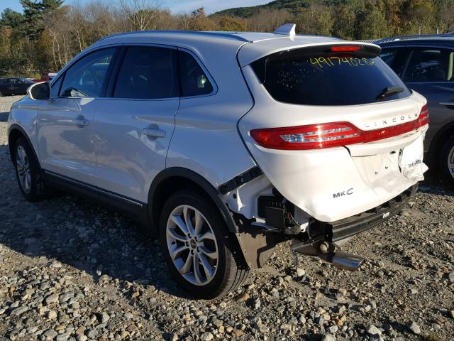 5LMCJ2A92FUJ47921 - 2015 LINCOLN MKC WHITE photo 3