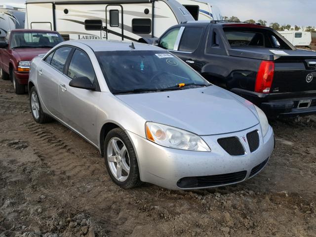 1G2ZH57N394173827 - 2009 PONTIAC G6 GT SILVER photo 1