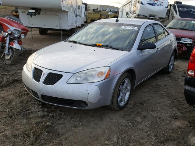 1G2ZH57N394173827 - 2009 PONTIAC G6 GT SILVER photo 2