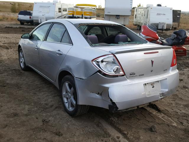 1G2ZH57N394173827 - 2009 PONTIAC G6 GT SILVER photo 3