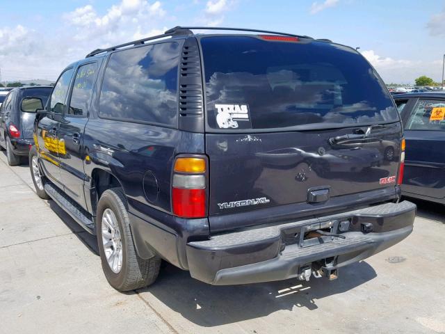 1GKFK66U44J246877 - 2004 GMC YUKON XL D BLACK photo 3