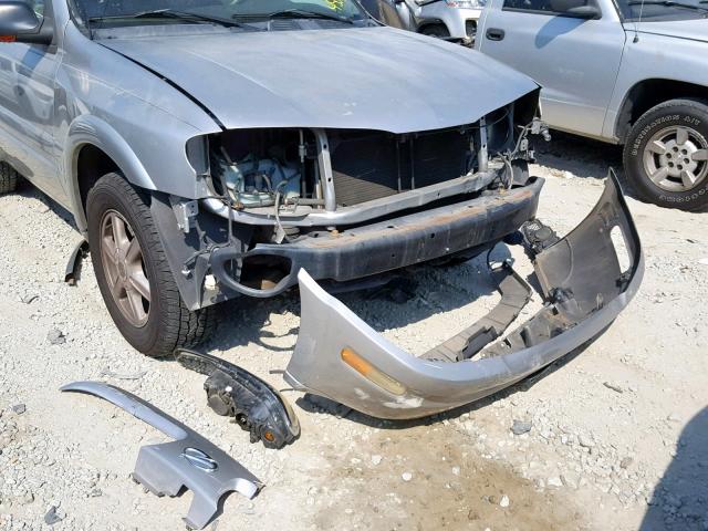 1GHDT13SX42162802 - 2004 OLDSMOBILE BRAVADA GRAY photo 9