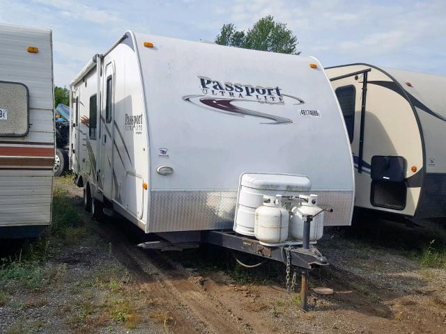 4YDT2452486412419 - 2008 KEYSTONE PASSPORT WHITE photo 1