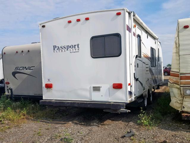 4YDT2452486412419 - 2008 KEYSTONE PASSPORT WHITE photo 4