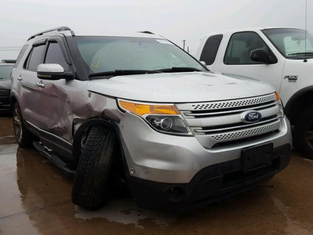 1FMHK7F97CGB04455 - 2012 FORD EXPLORER L SILVER photo 1