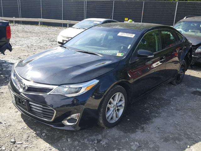 4T1BK1EB3FU150362 - 2015 TOYOTA AVALON XLE BLACK photo 2