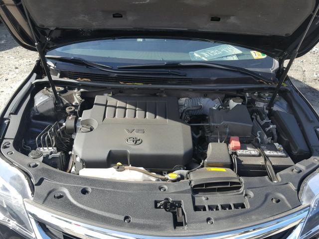 4T1BK1EB3FU150362 - 2015 TOYOTA AVALON XLE BLACK photo 7