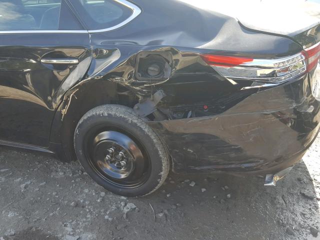 4T1BK1EB3FU150362 - 2015 TOYOTA AVALON XLE BLACK photo 9