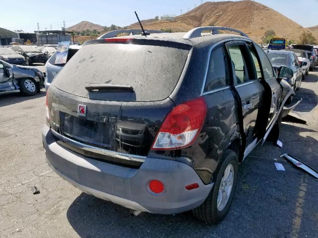 3GSCL33P68S729630 - 2008 SATURN VUE XE BLACK photo 4