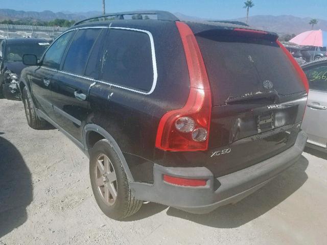 YV1CM592251134717 - 2005 VOLVO XC90 BLACK photo 3