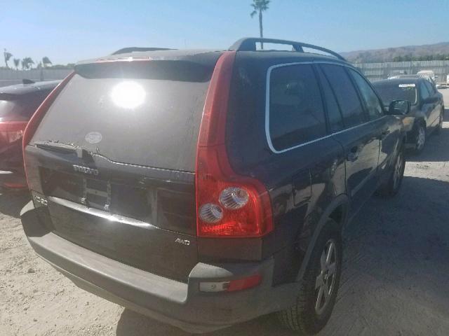 YV1CM592251134717 - 2005 VOLVO XC90 BLACK photo 4