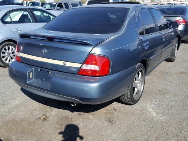 1N4DL01D71C182361 - 2001 NISSAN ALTIMA XE BLUE photo 4