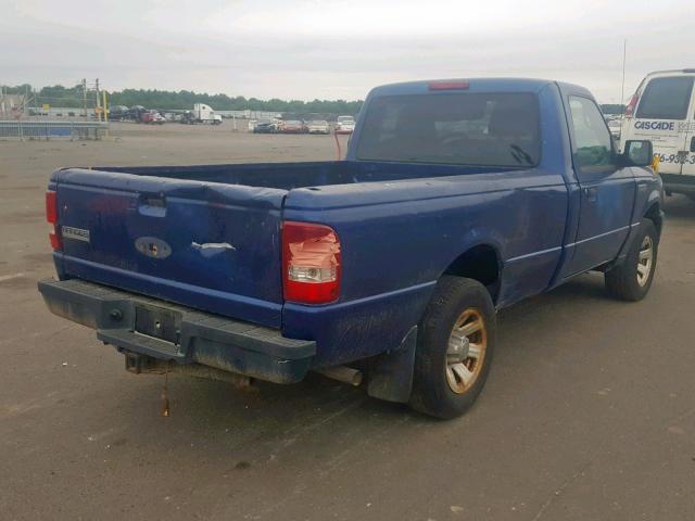 1FTKR1ADXAPA02563 - 2010 FORD RANGER BLUE photo 4