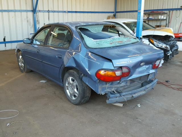1G1NE52M7W6268966 - 1998 CHEVROLET MALIBU LS 蓝色 照片 3