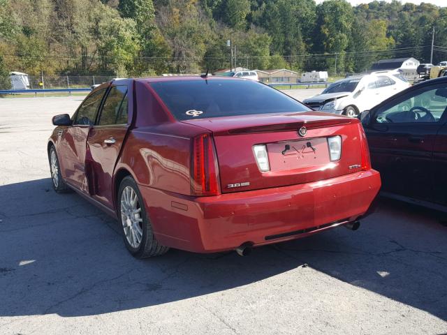 1G6DD67VX80198479 - 2008 CADILLAC STS RED photo 3