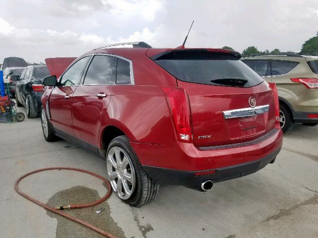 3GYFNCE35ES612351 - 2014 CADILLAC SRX PERFOR RED photo 3