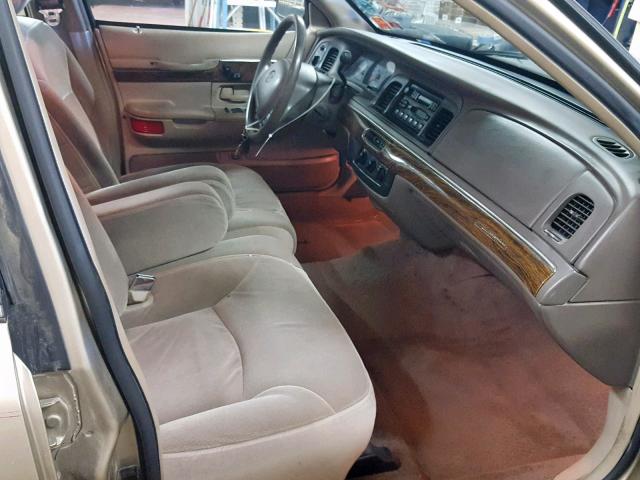 2MEFM75WXXX600362 - 1999 MERCURY GRAND MARQ TAN photo 5