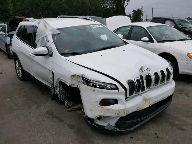 1C4PJLCB6FW616463 - 2015 JEEP CHEROKEE L WHITE photo 1