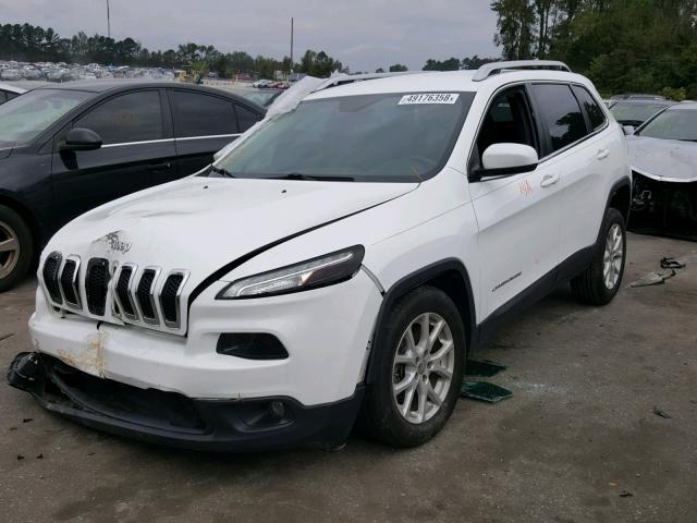 1C4PJLCB6FW616463 - 2015 JEEP CHEROKEE L WHITE photo 2