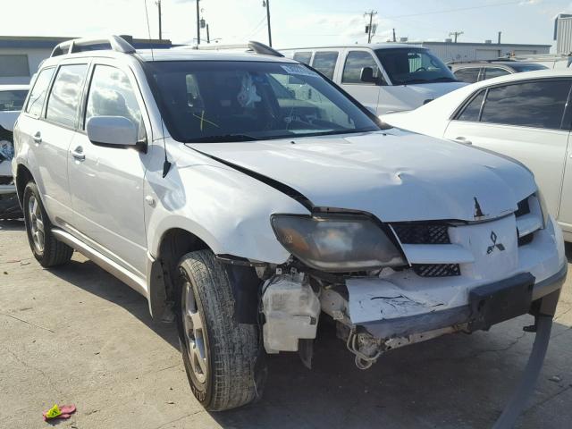 JA4LZ41G43U093232 - 2003 MITSUBISHI OUTLANDER WHITE photo 1