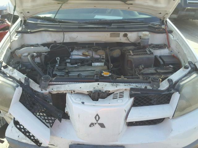 JA4LZ41G43U093232 - 2003 MITSUBISHI OUTLANDER WHITE photo 7