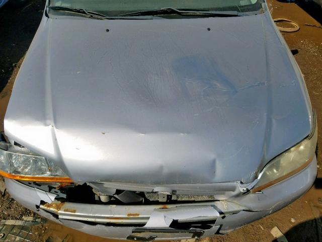 JHMCG56702C013406 - 2002 HONDA ACCORD SE SILVER photo 7