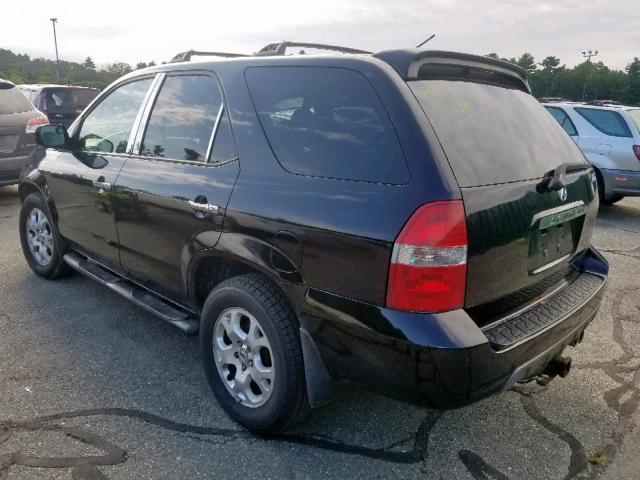 2HNYD18651H514116 - 2001 ACURA MDX TOURIN BLACK photo 3