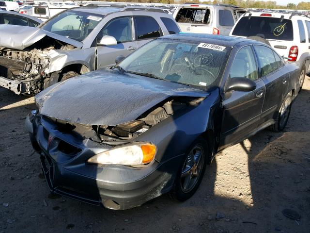 1G2NF52E24M666967 - 2004 PONTIAC GRAND AM S GRAY photo 2