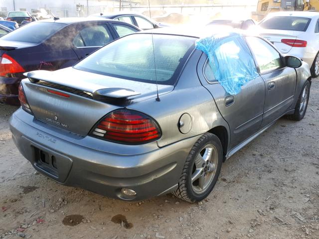 1G2NF52E24M666967 - 2004 PONTIAC GRAND AM S GRAY photo 4