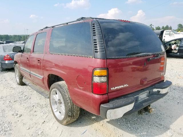 1GKEC16Z05J208555 - 2005 GMC YUKON XL C MAROON photo 3