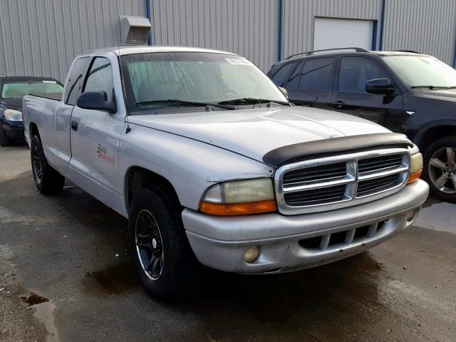 1B7GL22X31S292194 - 2001 DODGE DAKOTA SILVER photo 1