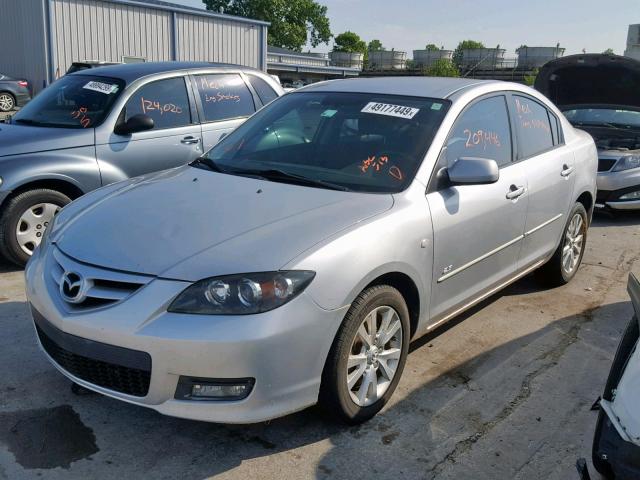 JM1BK123871627484 - 2007 MAZDA 3 S SILVER photo 2