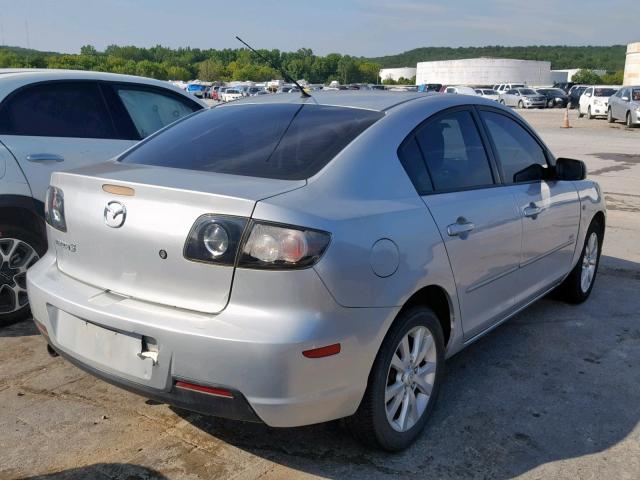 JM1BK123871627484 - 2007 MAZDA 3 S SILVER photo 4