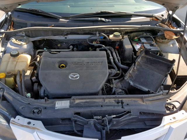 JM1BK123871627484 - 2007 MAZDA 3 S SILVER photo 7