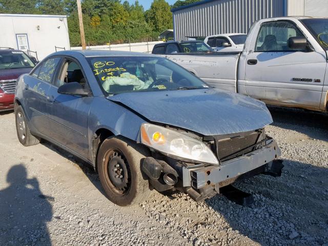 1G2ZF58BX74240317 - 2007 PONTIAC G6 VALUE L BLUE photo 1