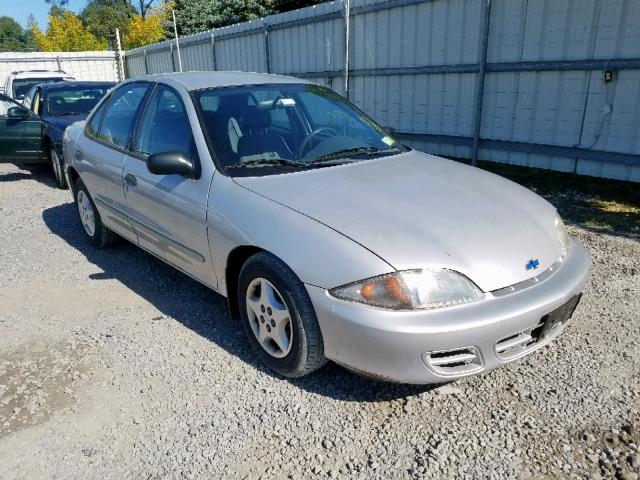 1G1JC524227174163 - 2002 CHEVROLET CAVALIER B SILVER photo 1