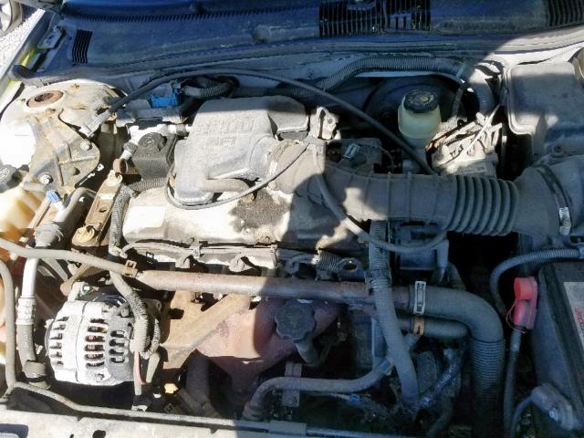 1G1JC524227174163 - 2002 CHEVROLET CAVALIER B SILVER photo 7