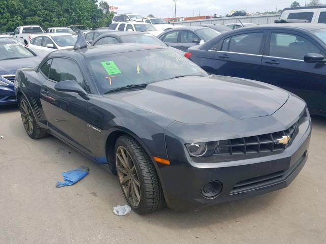 2G1FE1E33D9135403 - 2013 CHEVROLET CAMARO LS CHARCOAL photo 1