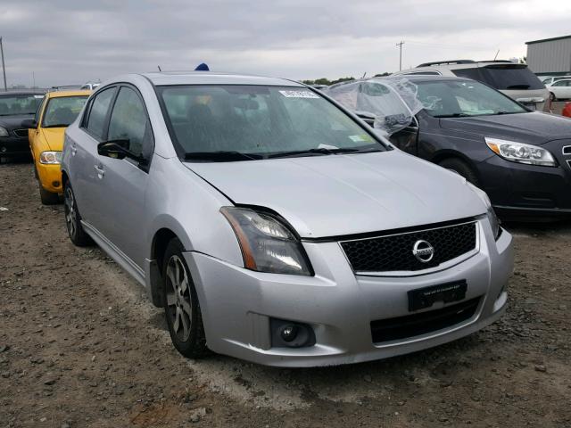 3N1AB6AP6CL631651 - 2012 NISSAN SENTRA 2.0 SILVER photo 1