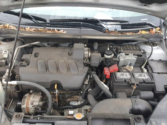 3N1AB6AP6CL631651 - 2012 NISSAN SENTRA 2.0 SILVER photo 7