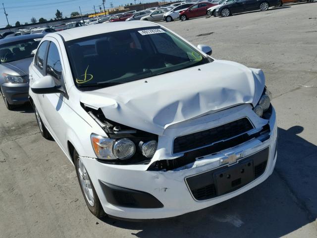 1G1JB5SH1C4174535 - 2012 CHEVROLET SONIC LS 白色 照片 1