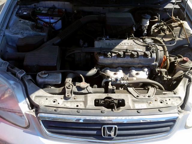 2HGEJ6617XH508771 - 1999 HONDA CIVIC BASE SILVER photo 7