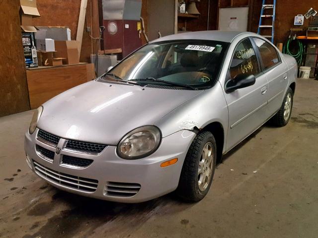 1B3ES56C23D231706 - 2003 DODGE NEON SXT SILVER photo 2